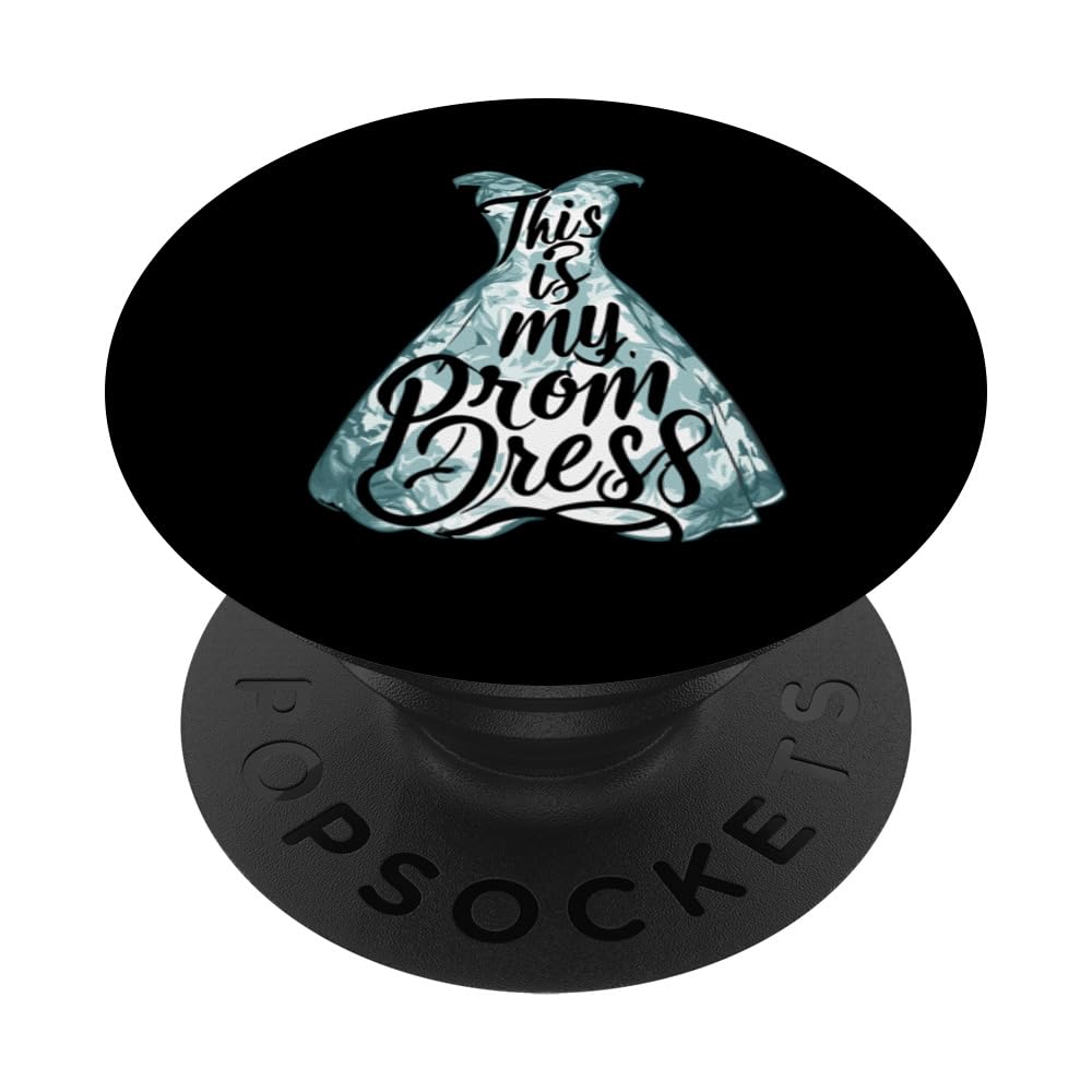 Prom Party Promenade Funny School Prom Dress PopSockets Swappable PopGrip