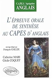 L' épreuve orale de synthèse au CAPES d'anglais