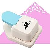 Paper Corner Punch Triangle Shape Flower Pattern, Large Craft Corner Punch Paper Cutter Portable Corner Hole Punch for Srapbooking, DIY Crafts, DIY Crafts, Card Making