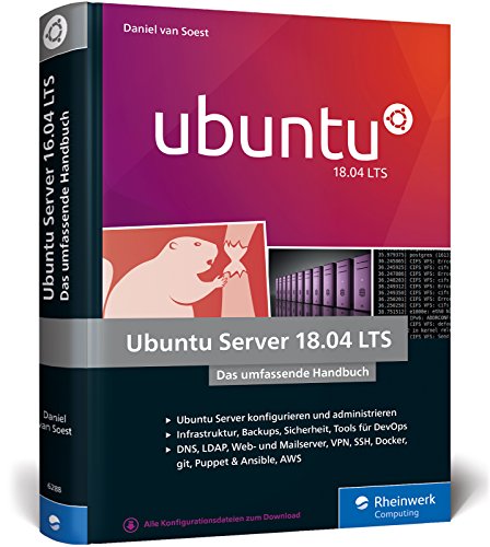 Ubuntu Server 18 04 Lts Das Umfassende Handbuch Pdf Download Daniel Van Soest Butrairaba