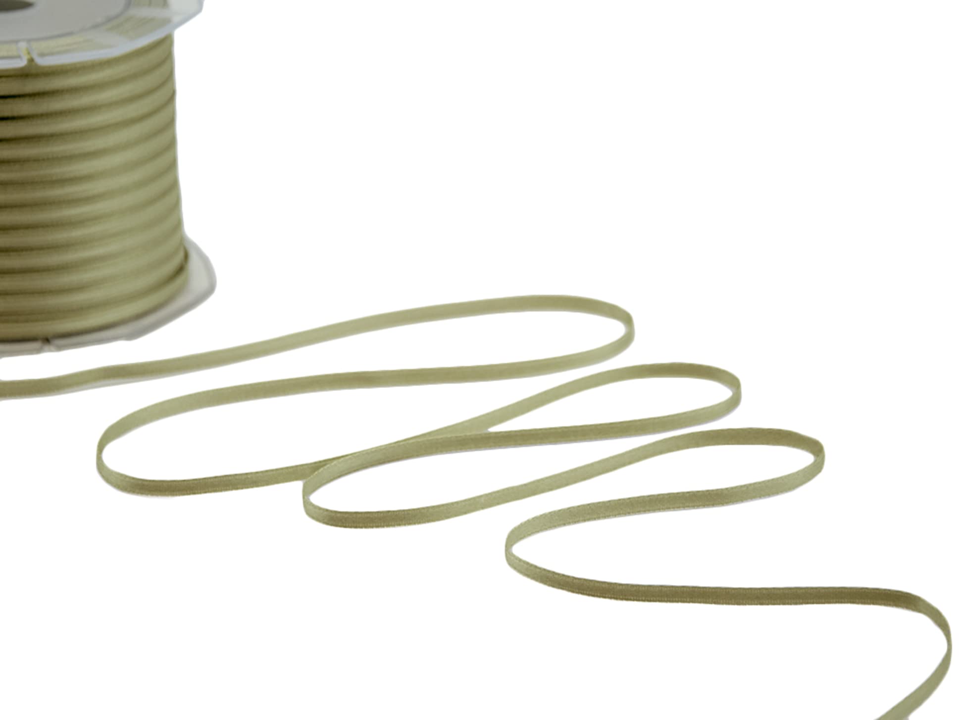 Furlanis Ribbon, Satin, Sage, 3mm x 100m