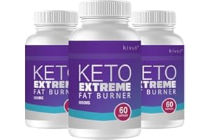 KIVUS Keto Extreme - Keto Extreme Fat Burner Capsules (3 Pack, 180 Capsules)