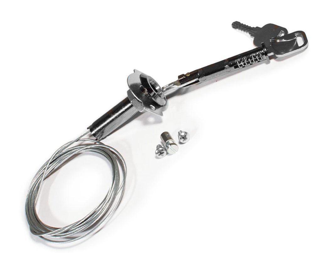 EmergencyGarage door release lock Garage Door Opener Lock with Extra long 8,2 foot Industrial Steel connecting cable