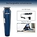 LEADO Beard Trimmer Electric Shaver Razor for Men, 5-In-1 Men’s Personal Groomers, Hair Clippers Nose Trimmer Precision Trimmer, Cordless Rechargeable Hair Removal Kit