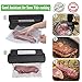 GERYON Vacuum Sealer Machine, Compact Automatic Vacuum Sealing System with Starter Kit of Saver Roll and Bags, Black
