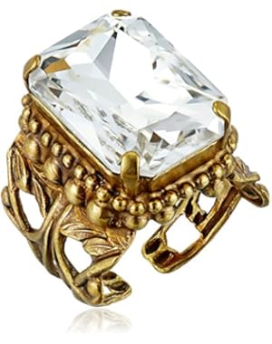 Emerald Cut Band Ring, Size 7-9