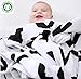 Premium Organic Cotton Muslin swaddle Blankets &LULU the Lovey. 47X47, Perfect for Nursery Sets,Gender Neutral Baby Girl or Baby Boy Blanket By KULULU