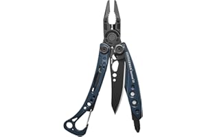 LEATHERMAN, Skeletool CX, 7-in-1 Lightweight, Minimalist Multi-Tool for Everyday Carry (EDC), Home, Garden & Outdoors, Noctur