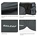 BALEAF 3 Inch Workout Shorts for Men Running Gym Shorts for Men Quick Dry Inner Pocket Training Fitness Reflective Gym Althletic Short Shorts Gray M