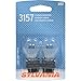 SYLVANIA 3157 Basic Miniature Bulb, (Contains 2 Bulbs)