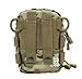 LefRight Universal Travel Multipurpose Oversize Two Zipper Clip-On Pouch Waist Pocket Money Bag Purse for iPhone 6 7 Plus N7100 N9000 Edge Lumia 930 920 820 520