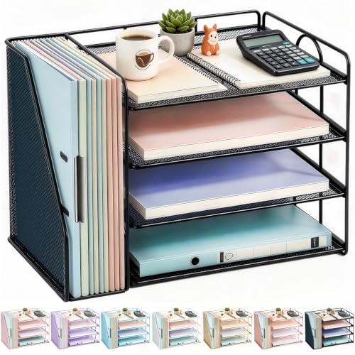 Gianotter 4-tier Paper Organizer Magazine Holder