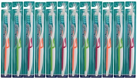Soft Toothbrush Ultimate Value Pack By DentaFresh Extra Clean Premier Health Extra Clean Advanced 12 Dentist Approved Manual Oral Care Brush Heads