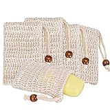 Sisal Soap Saver Bag (5-Pack) Ideal for Scraps