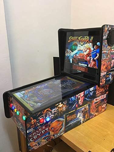 Unique Designs DELUXE MINI VIRTUAL PINBALL MACHINE 24" WITH OVER 700+ TABLES
