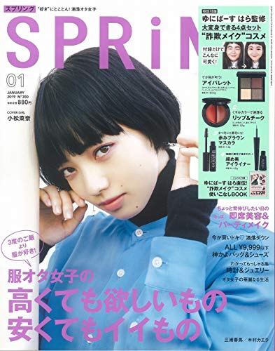 SPRiNG 2019年1月号 画像 A