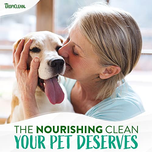 TropiClean Medicated Dog Shampoo for Allergies and Itching Tea Tree