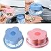JClover Reusable Washing Machine Floating Lint Mesh Bag Portable Washer Lint Catcher, Hair Filter Net Pouch, Washer Hair Catcher, Washing Machine Lint Trap for Household Tool, 6 Pieces