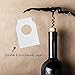 SKEMIX Wine Bottle Tags for Wine Racks and Cellars - 100 Pieces - Blank - Dual Sided - One Size Fits All - Coated Paper