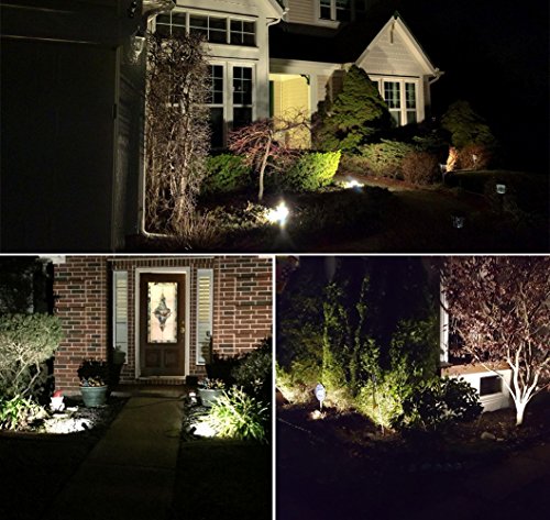Plusmart Outdoor Floodlight Fixture with Stake, Green Garden Light Holder for Spot Light, Flood Lights, Landscape Light, Spike Light, 6 ft Weatherproof Extension Cord, E26 Base, ETL Certified - Thumbnail 7