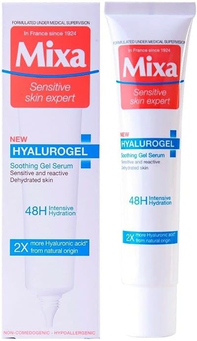 Mixa Hyalurogel Soothing Gel Serum 40ml for Sensitive & Reactive Skin Hydrating