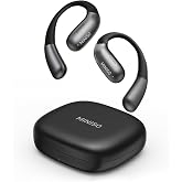 MINISO X28 AI Translation Earbuds Open Ear Wireless Bluetooth Earbuds OWS Support 150 Languages Real Time Translation Sports Headphones IPX5 Waterproof for Travel Business Learning Meeting Black