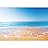 signwin Wall Mural Beach and Blue Sea View Removable Self-Adhesive Wallpaper Wall Decoration for Bedroom Living Room - 66x96 inches