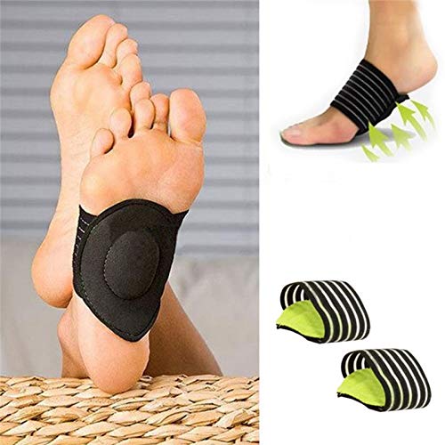 Gold Happy Flatfoot Orthopedic Insoles Pedicure Tools Foot Care Massage Insoles Foot Arch Support Pad Sholl Gel Insoles for Shoes - Thumbnail 5