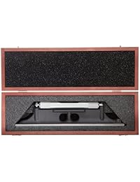 Starrett 98z 12 precisión machinists 'nivel en acabado madera caso, 12" longitud