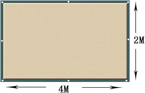 WFDLIU 6-poliges Schattennetz, verdickter Verschlüsselungsrand