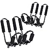 AW-2-Pairs-J-Bar-Kayak-Rack-Canoe-Carrier-Boat-Holder-Top-Mounted-on-Car-Crossbar-Set-of-4-Pcs