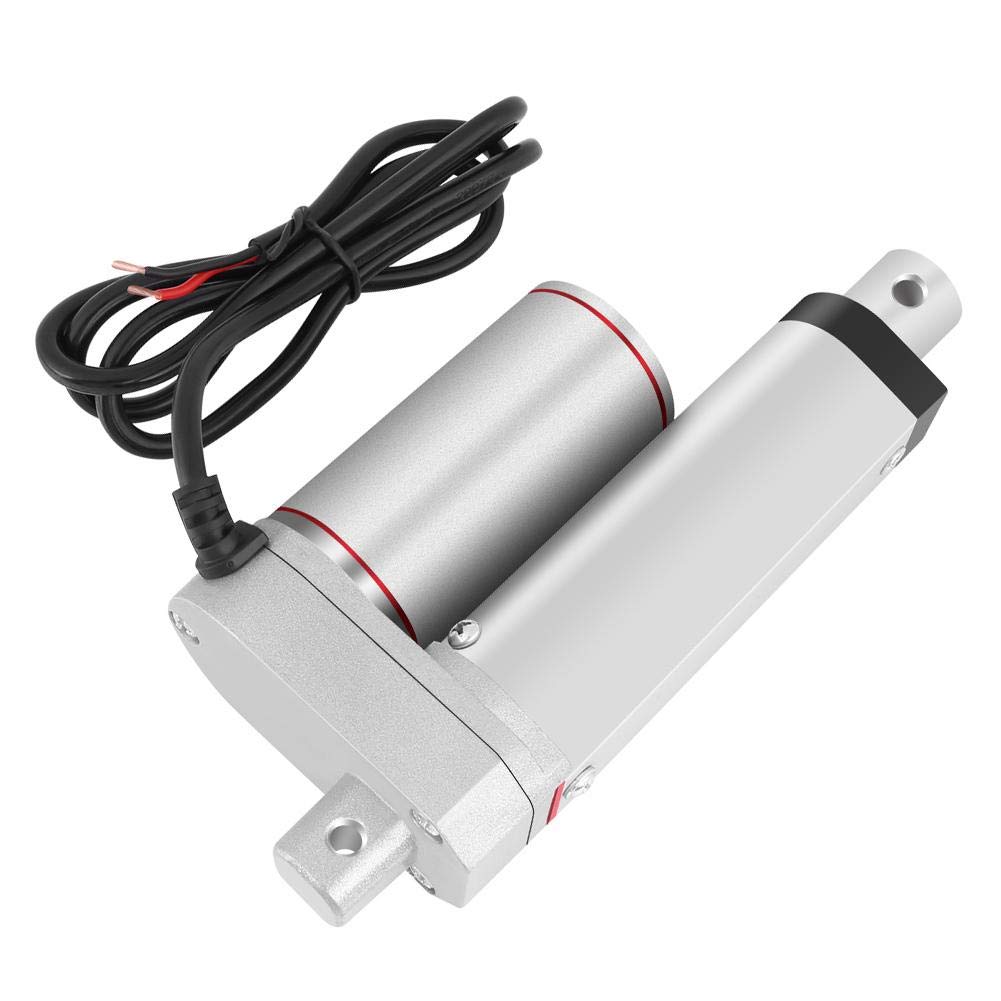 Attuatore Lineare Elettrico 24V 3500N, Corsa 100 Mm, In Lega Di Zinco, Per Domotica, Agricoltura E Applicazioni Industriali