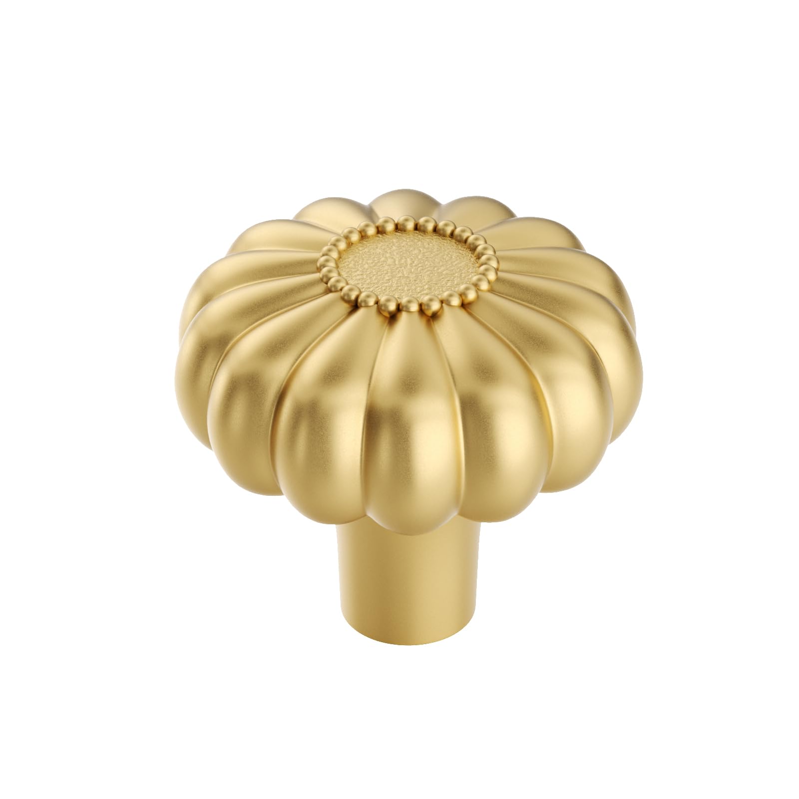 Haliwu 12 Pack Gold Cabinet Knobs Dresser Drawer Knobs Brushed Brass ...