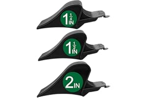 CR8GR8 Professional Hair Clipper Combs Guides, Hair Clipper Guards 1 & 1/4" 1 & 1/2" 2", Mega NO.16 NO.12 NO.10 fits for Most