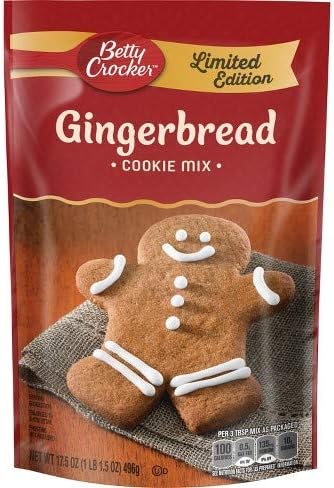 Amazon Betty Crocker Gingerbread Cookie Mix 17 5oz ベティクロッカー ジンジャーブレッドクッキーミックス 496g 並行輸入品 ベティクロッカー クッキーミックス 通販