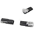 GUETNEU 20Pcs LED Wire Connectors, 2 Pin Universal Compact Wire Terminals, No Wire-Stripping Required, Quick Splice Pluggable