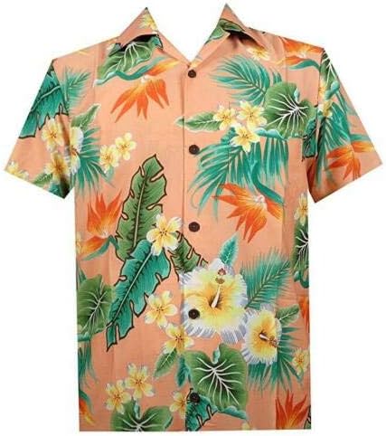 Amazon Hawaiian Shirt ハワイアン ファッション アロハ Tシャツhawaiian Shirt Mens Flower Leaf Beach Aloha Party Casual Holiday Short Sleeve S 財布