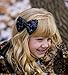 CÉLLOT Party Festival Baby Girls Sparkling Bows Clips 15PCS Glitter Sequins 4