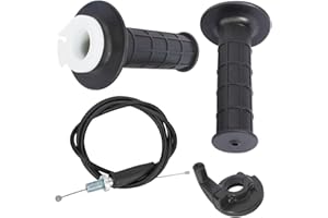 ORIENTAL POWER Mini Bike Throttle Assembly Throttle Cable for Honda XR50R XR70R CRF50 CRF70 XR75 XR80R Z50R XR100R Pit Bike Dirt Bike 22mm Twist Throttle Accelerator