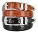 Harbor Men's Italian Genuine Calfskin Leather Designer Dress Belt
