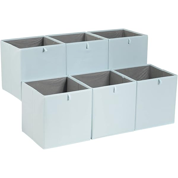 VISESUNNY Mushroom Pattern Collapsible Storage Baskets - Large 20x20x14 Inch Canvas Fabric Bins For Laundry, Toys, & Home Organization