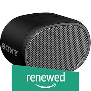 (Renewed) Sony Wireless Speaker SRS-XB01 (Black)