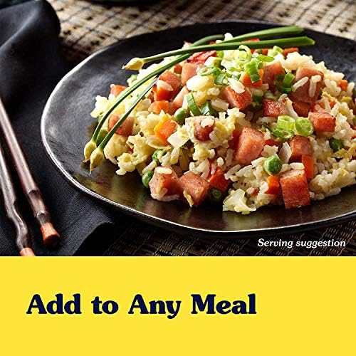 SPAM CLASSIC SINGLE, 9 GRAMS OF PROTEIN PER SERVING, 2.5 OZ SINGLE POUCHES, (12 PACK)