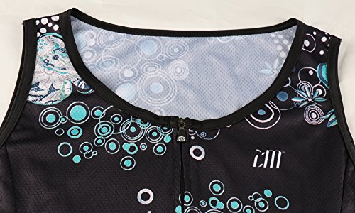 Cycling Sleeveless Jersey Vest Women /Bicycle Cycle summer Vest Women /Breathable Bike Vest Sleeveless (XXL, 1) - Thumbnail 5