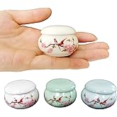 LitLife Mini Hummingbird Urns for Human Ashes Set of 4 - Small Keepsake Cremation Urns for Sharing Adult Ashes Dog Cat Ash Holders - Miniature Pets Memorial Ceramic Funeral Urn for Your Loved One