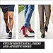 PowerStep Pinnacle Insoles - Orthotics for Plantar Fasciitis Relief - Full Length Orthotic Insoles for Arch Support with Moderate Pronation - #1 Podiatrist Recommended (M 3-3.5 W 5-5.5)