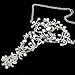 Sunshinesmile Rhinestone Bracelet Arm Chain Wedding Bridal Jewelry