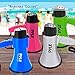 Portable Megaphone Speaker Siren Bullhorn - Compact and Battery Operated with 30 Watt Power, Microphone, 2 Modes, PA Sound and Foldable Handle for Cheerleading and Police Use - Pyle PMP32GR (Green)