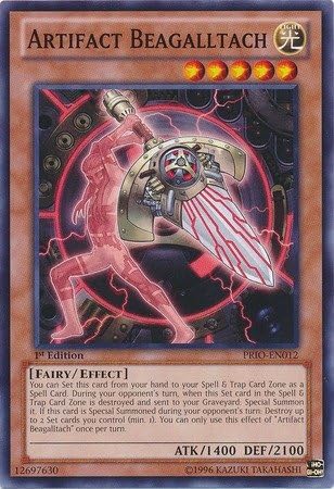 YU-GI-OH! - Artifact Beagalltach (PRIO-EN012) - Primal Origin - 1st Edition - Common