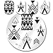 BORN PRETTY Nail Stamping Plate Nail Art Image Plate Negative Space Stamp Plate BP77